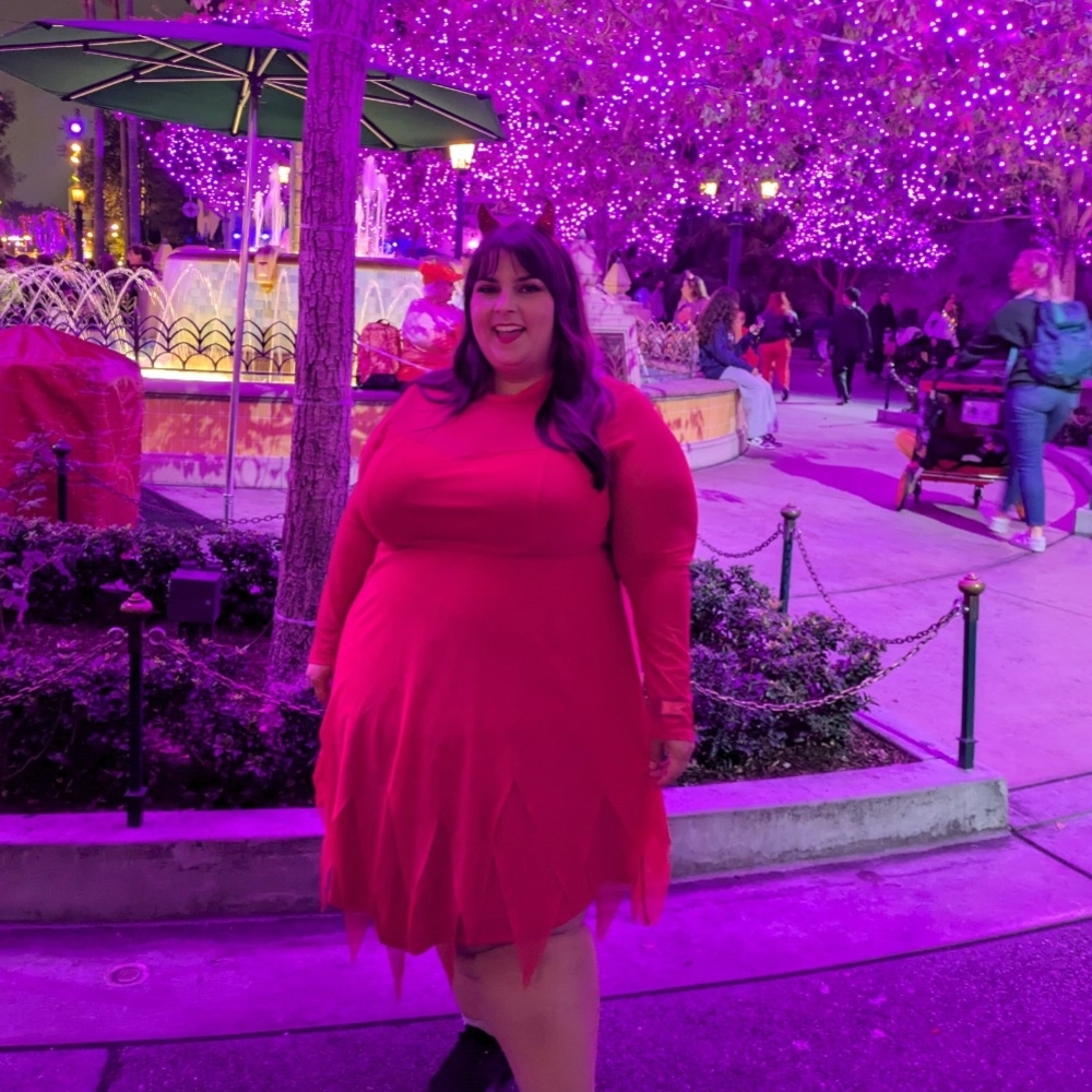 Red Devil Torrid Halloween Costume Dress